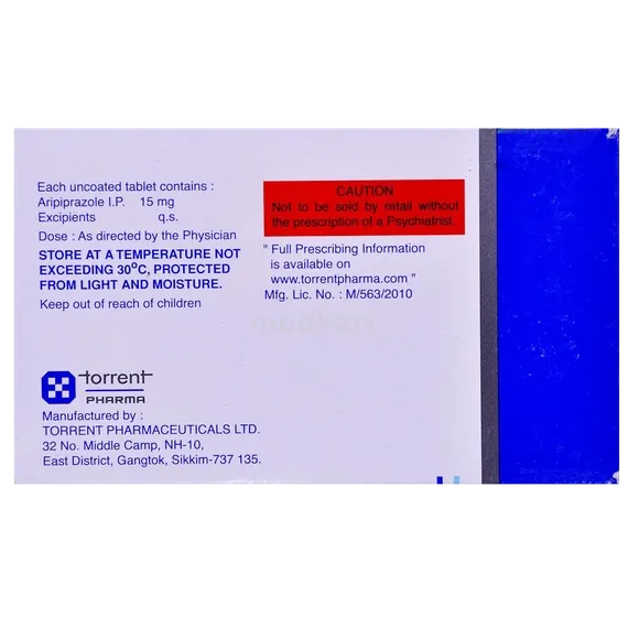 arip mt 15mg tablet 15's